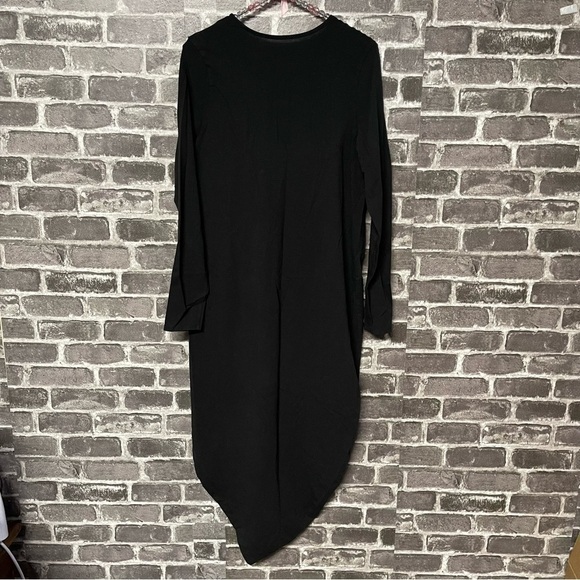 Universal Standard Geneva asymmetrical Dress black - Picture 7 of 7